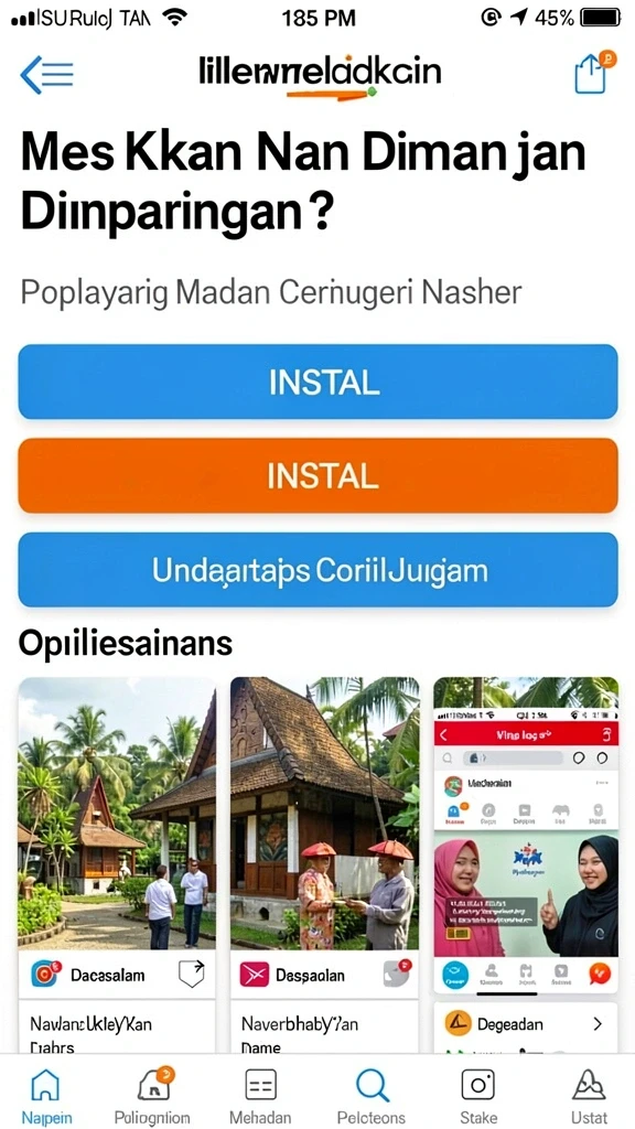 567luck - Tampilan antarmuka yang menarik dan intuitif.