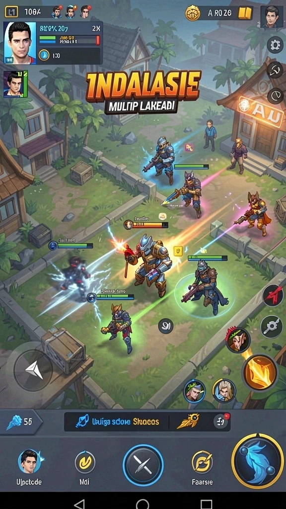 9zk - Mode multiplayer yang seru dan kompetitif.