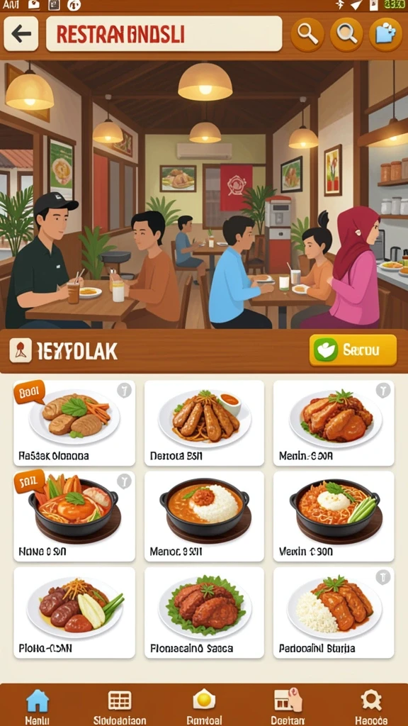 paris88 - Tampilan antarmuka yang menarik dan intuitif.