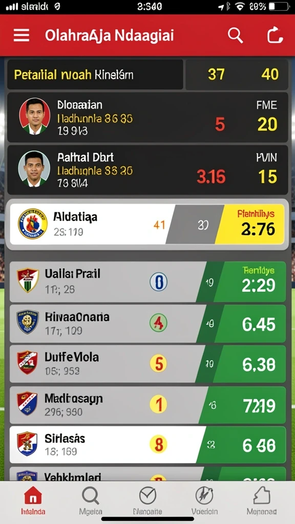 polototo - Tampilan lingkungan yang indah dan penuh warna.